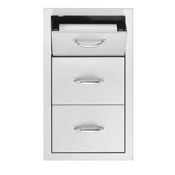 Masonry Drawers - 2 Drawer with Paper Towel Holder