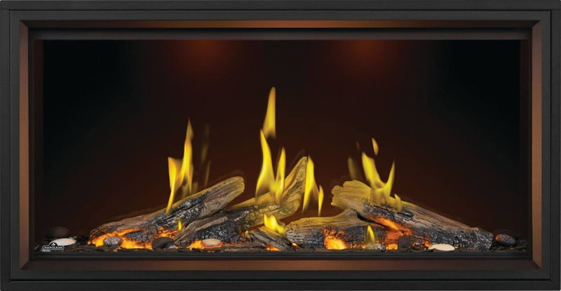 Load image into Gallery viewer, Napoleon Tall Linear Vector™ 50 with Luminous Logs
