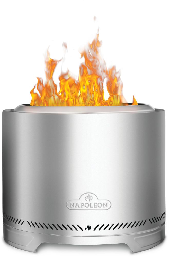 Load image into Gallery viewer, Timberwolf Smokeless Fire Pit 22-inch, Stainless Steel

