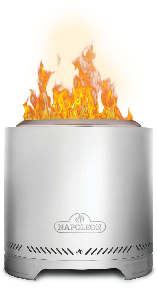 Load image into Gallery viewer, Timberwolf® Smokeless Fire Pit 18-inch, Stainless Steel

