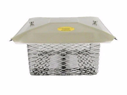CALIFORNIA UNIVERSAL SPECIALTY CAP - STAINLESS STEEL - 5/8" MESH