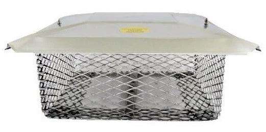 UNIVERSAL CHIMNEY CAP FOR THE OTHER 5% OR 10% - STAINLESS STEEL - 3/4" MESH