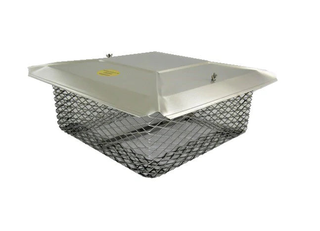 Load image into Gallery viewer, UNIVERSAL CHIMNEY CAP FOR THE OTHER 5% OR 10% - STAINLESS STEEL - 3/4&quot; MESH
