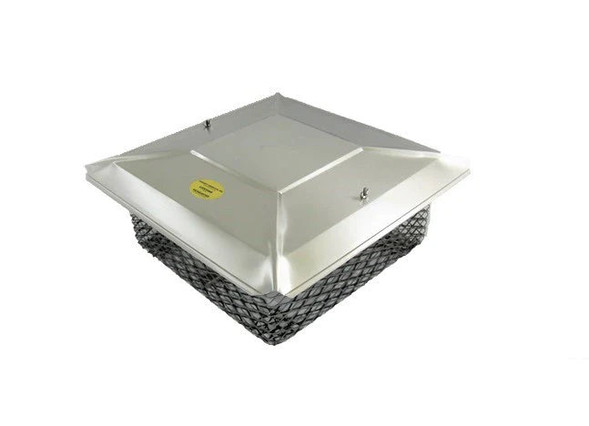 Load image into Gallery viewer, UNIVERSAL CHIMNEY CAP FOR THE OTHER 5% OR 10% - STAINLESS STEEL - 3/4&quot; MESH
