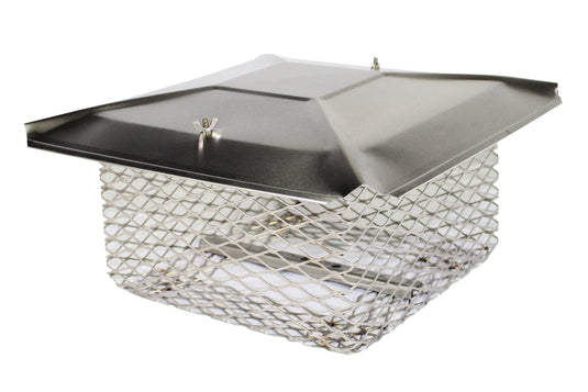 CALIFORNIA UNIVERSAL SPECIALTY CAP - STAINLESS STEEL - 5/8" MESH