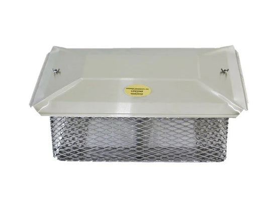 CALIFORNIA UNIVERSAL CHIMNEY CAP - STAINLESS STEEL - 5/8" MESH