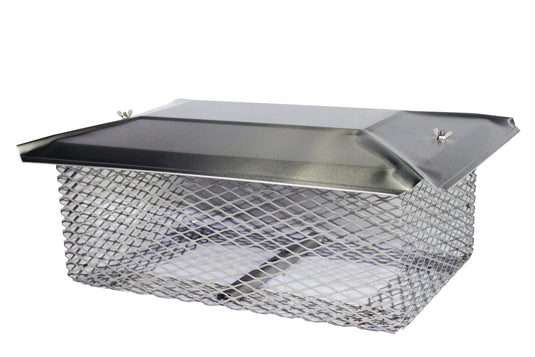 CALIFORNIA UNIVERSAL CHIMNEY CAP - STAINLESS STEEL - 5/8" MESH