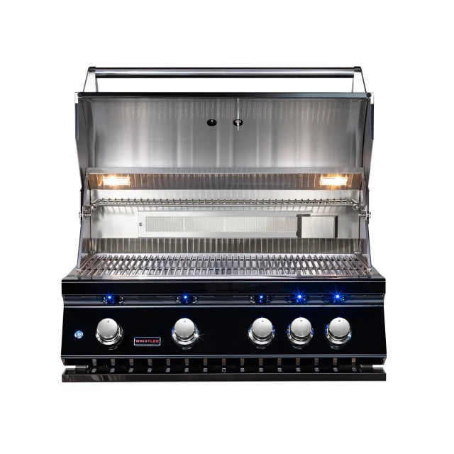 Load image into Gallery viewer, WHISTLER GRILLS Built-In 4 Burner (Black)
