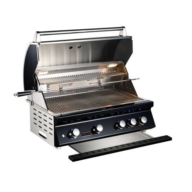 Load image into Gallery viewer, WHISTLER GRILLS Built-In 4 Burner (Black)
