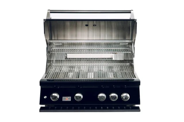 Load image into Gallery viewer, WHISTLER GRILLS Built-In 4 Burner (Black)
