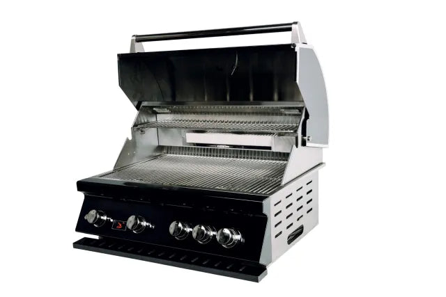 Load image into Gallery viewer, WHISTLER GRILLS Built-In 4 Burner (Black)
