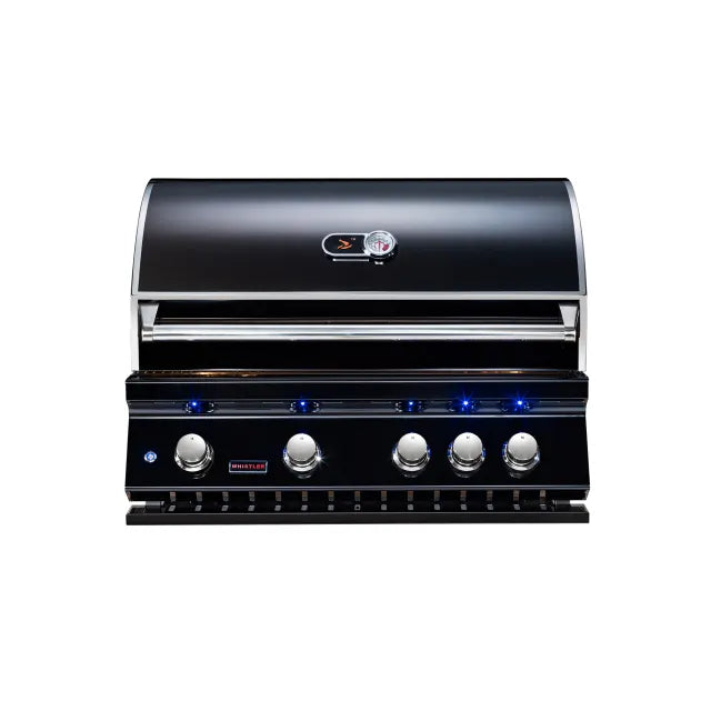 Load image into Gallery viewer, WHISTLER GRILLS Built-In 4 Burner (Black)
