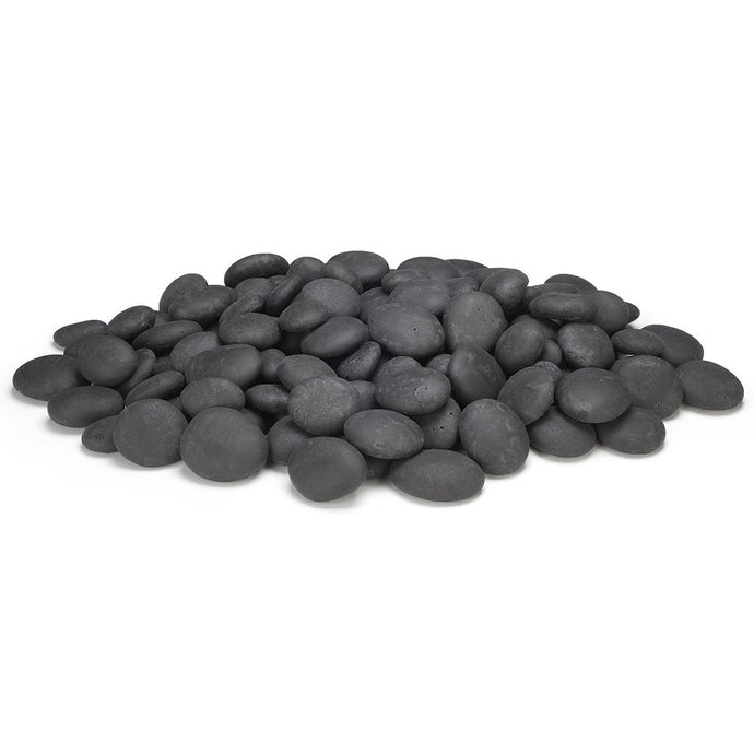 American Fyre Designs 140-Piece Creekstones, Black