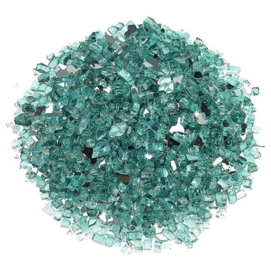 1/4" Azuria Reflective Fire Glass