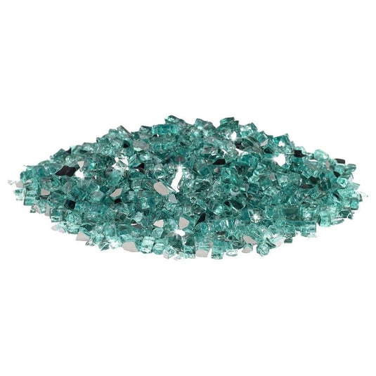 1/4" Azuria Reflective Fire Glass