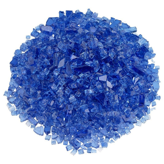 1/4" Cobalt Fire Glass