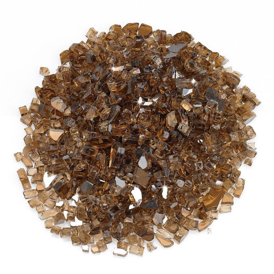 1/4" Copper Reflective Fire Glass