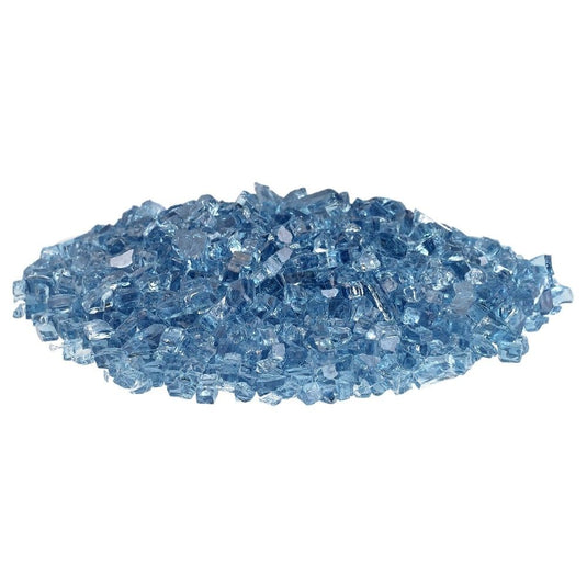 1/4" Pacific Blue Fire Glass