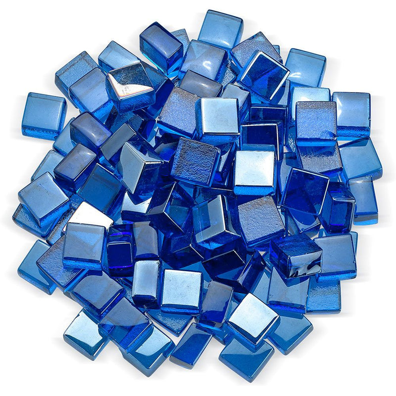 Load image into Gallery viewer, 1/2&quot; Pacific Blue Luster Fire Glass 2.0
