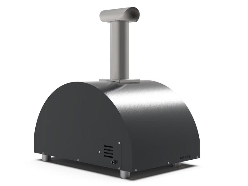 Load image into Gallery viewer, Alfa Classico 2 Pizze 38 inch wood fired pizza oven in grey for outdoor cooking
