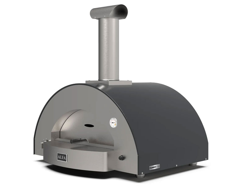 Load image into Gallery viewer, Alfa Classico 4 Pizze 43 inch gas pizza oven grey outdoor tabletop pizza oven
