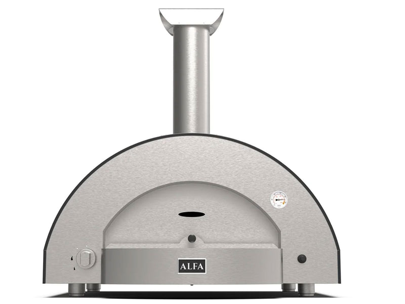 Load image into Gallery viewer, Alfa Classico 4 Pizze 43 inch gas pizza oven grey outdoor tabletop pizza oven
