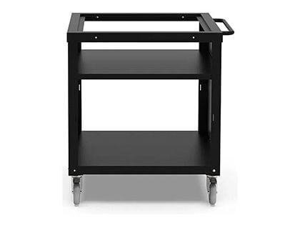 Load image into Gallery viewer, Alfa Cooking Station 160 frame modular outdoor pizza oven cart without countertop with storage and tool holders
