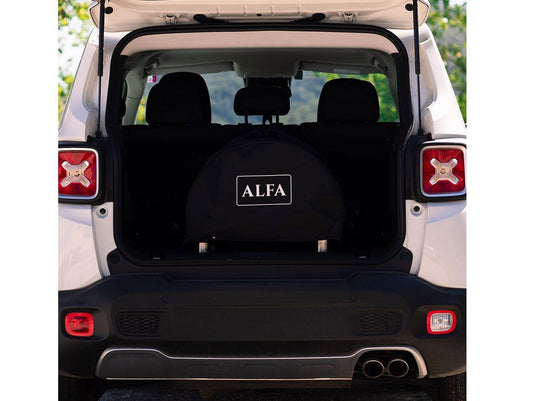 Alfa cover for Moderno portable pizza oven black waterproof vinyl protective cover for outdoor use