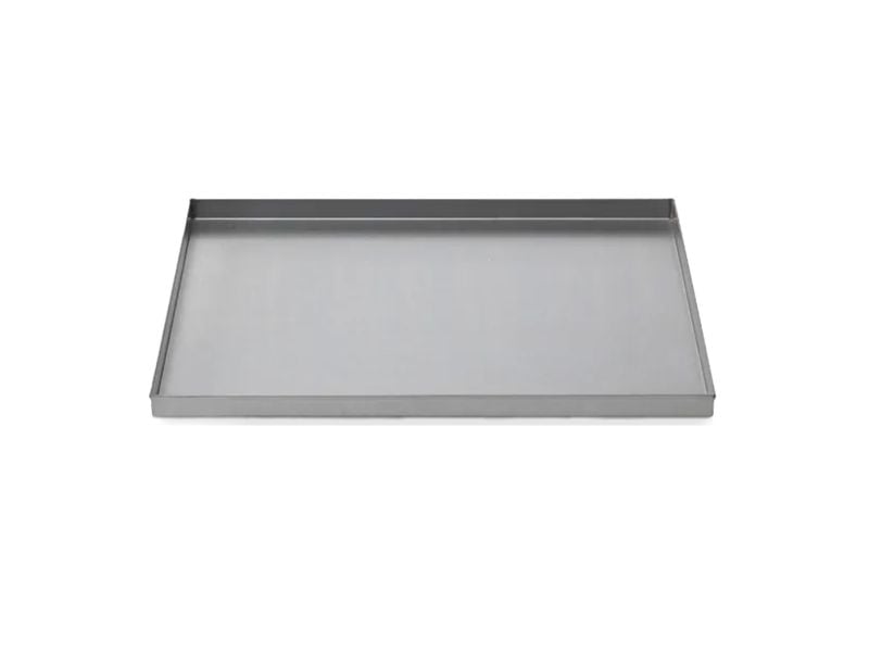 Load image into Gallery viewer, Alfa Forni 2 piece baking tray set rectangular and round trays for pizza oven baking and roasting

