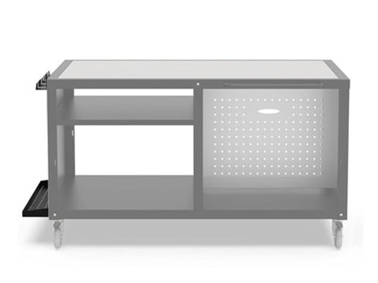 Alfa Forni cooking station rack peel holder with hooks and tray for pizza peels outdoor kitchen accessory