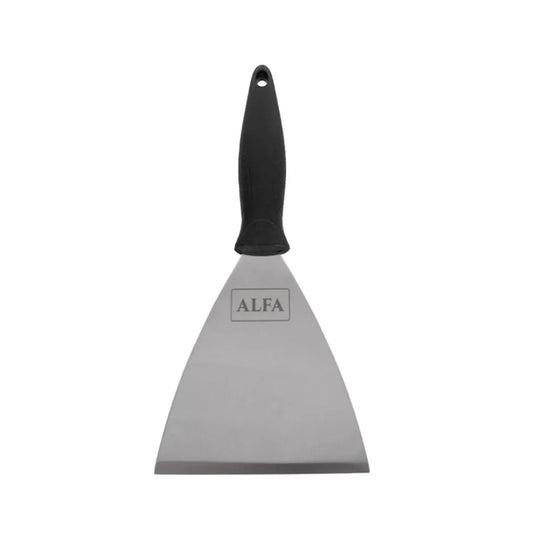 Alfa Forni Essential Pizzaiolo Kit with pizza accessories including laser thermometer, dough spatula, pizza cutter, apron, gloves, and dough box