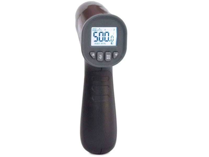 Load image into Gallery viewer, Alfa infrared laser thermometer for measuring pizza oven stone temperature with LCD display and laser pointer
