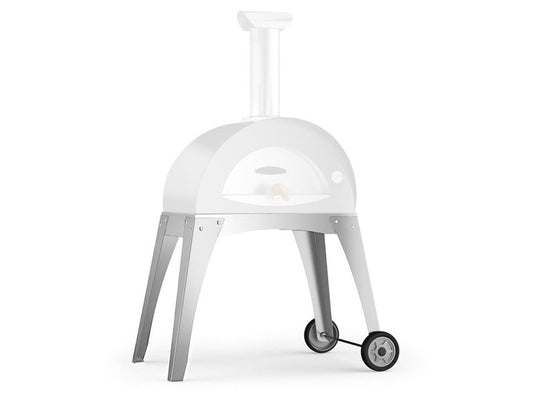 Alfa leg kit for Ciao M wood fired pizza oven stainless steel base with wheels for outdoor pizza oven support