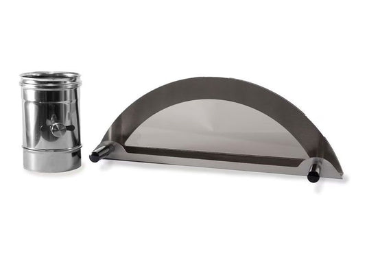 Alfa Low & Slow Kit for 3 Pizze pizza oven with butterfly valve for precise low temperature cooking