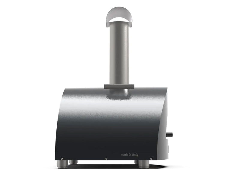 Load image into Gallery viewer, Alfa Moderno 2 Pizze 38 inch wood fired pizza oven in anthracite grey for outdoor kitchens
