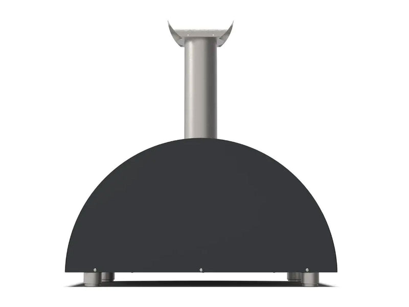 Load image into Gallery viewer, Alfa Moderno 2 Pizze 38 inch wood fired pizza oven in anthracite grey for outdoor kitchens
