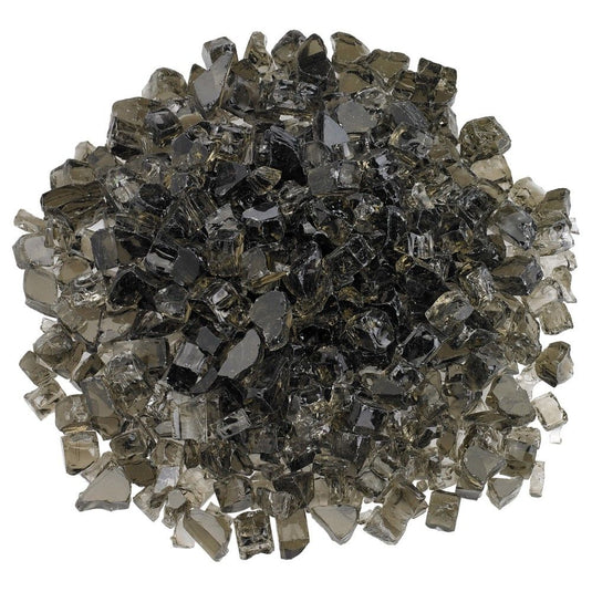 American Fire Products 1/2 inch Bronze Fire Glass for fireplaces and fire pits