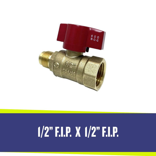 American Fire Products 1/2 inch FIP x 1/2 inch FIP coupling for gas line connections in fire pit and fireplace installations