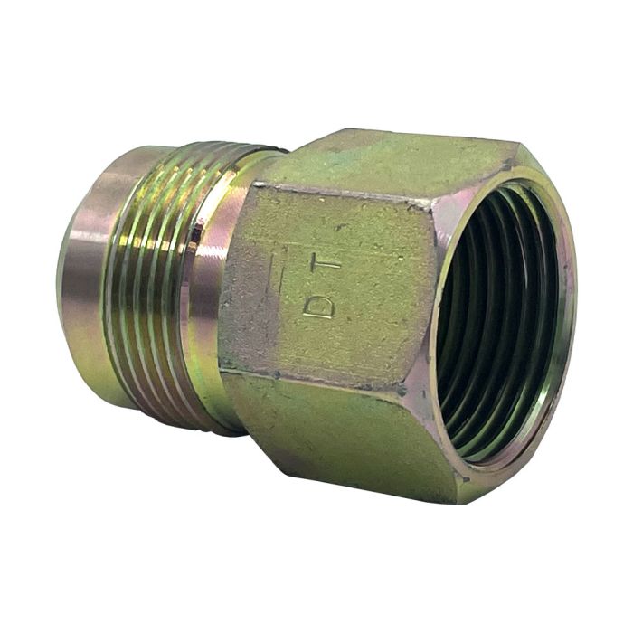 American Fire Products 1 inch flare x 3/4 inch FIP steel connector for multiple configuration applications
