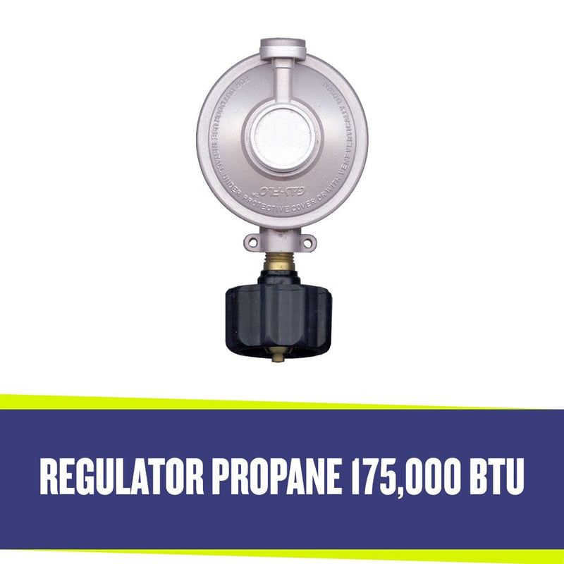 Load image into Gallery viewer, American Fire Products 175,000 BTU propane regulator for gas fire pit and fireplace propane system pressure control
