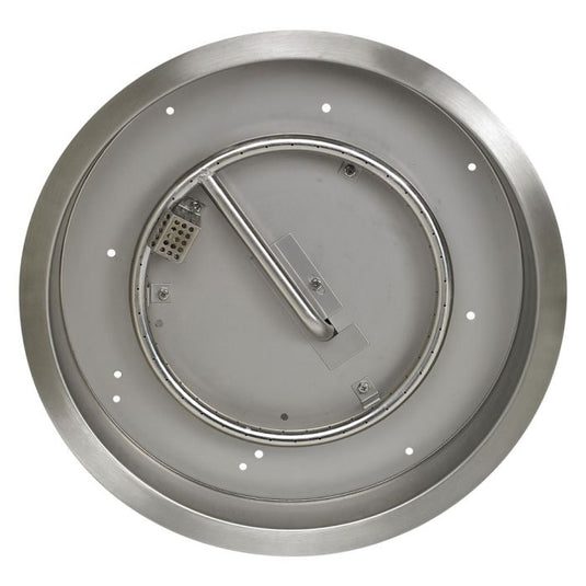 American Fire Products 19 inch round stainless steel drop-in fire pit pan