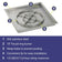 Load image into Gallery viewer, American Fire Products 24 inch stainless steel square drop-in fire pit pan with 18 inch fire ring burner featuring 304 stainless steel construction, built-in weep holes, convenient installation lip, and 147000 BTU maximum heat output
