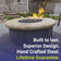 Load image into Gallery viewer, American Fire Products 25 inch stainless steel round drop-in fire pit pan with 18 inch ring burner featuring built-to-last performance, superior design, handcrafted steel construction, and Lifetime Guarantee
