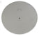 Load image into Gallery viewer, Top view of the American Fire Products 30 inch stainless steel round flat fire pit pan showing handcrafted 304 stainless steel construction
