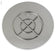 Load image into Gallery viewer, Top view of the American Fire Products 30 inch round stainless steel flat pan with included 18 inch fire ring burner.
