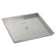 Load image into Gallery viewer, Top view of the American Fire Products 30 inch stainless steel square drop-in fire pit pan showing handcrafted 304 stainless steel construction without included ring burner
