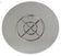 Load image into Gallery viewer, Top view of the American Fire Products 36 inch round stainless steel flat pan with included 18 inch fire ring burner.

