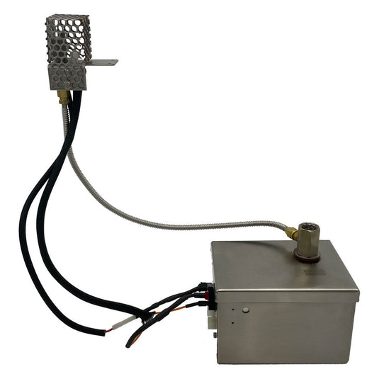 American Fire Products AWEIS ignition system for fire pits with hot surface ignition and flame sensing control module