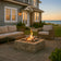Load image into Gallery viewer, American Fire Products Formation Creation Driftwood ceramic gas fire pit logs installed in an outdoor gas fire pit
