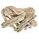 Load image into Gallery viewer, Top view of American Fire Products Formation Creation Driftwood ceramic gas fire pit logs 9 piece set showing realistic driftwood textures and handcrafted detailing
